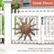 Summer Sun Metal Wall Outdoor Decor Moon Wall Decoration Metal Wall Sculpture Hanging Garden Wall Sculpture for Indoor Outdoor Patio Fence Decor Gold